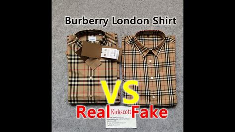 How to Tell a Burberry Knockoff 